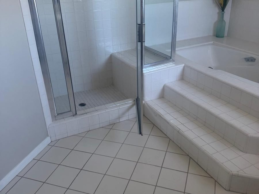 Cleaner detailing a bathroom tile and grout (900×700)